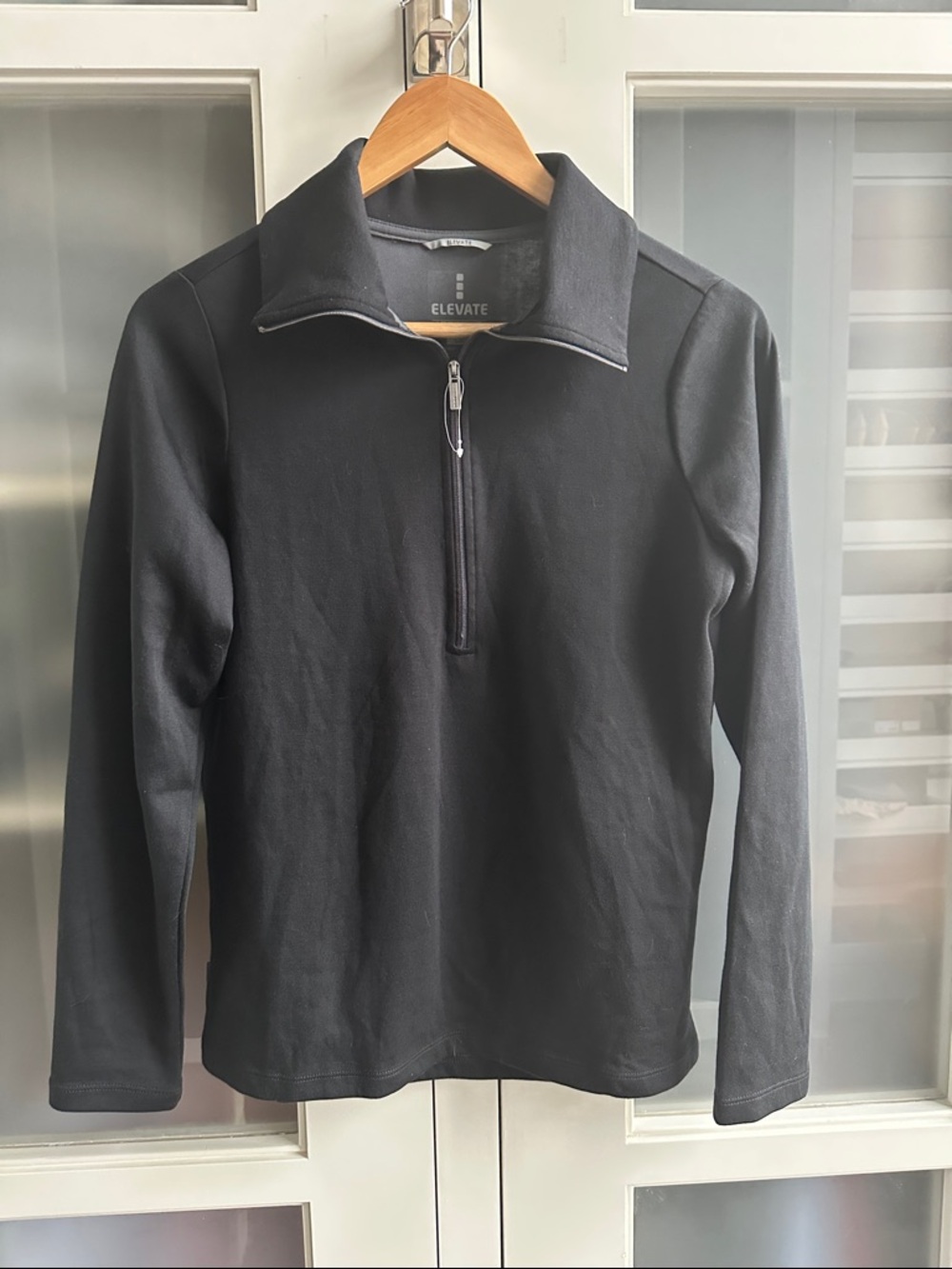 Elevate Women’s Black Quarter-Zip Pullover